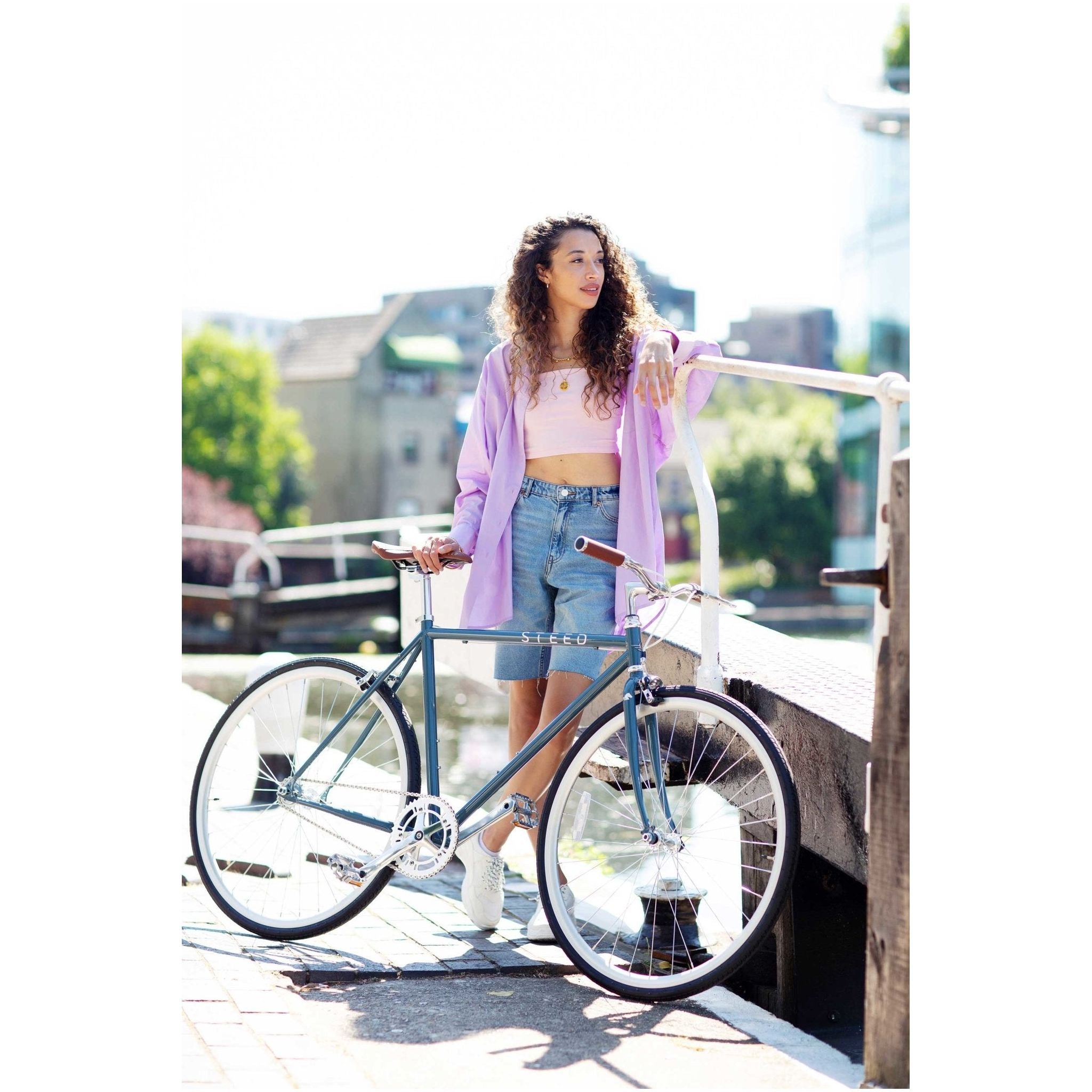 THOROUGHBRED | Atlantic Blue Bicycles Steed Bikes