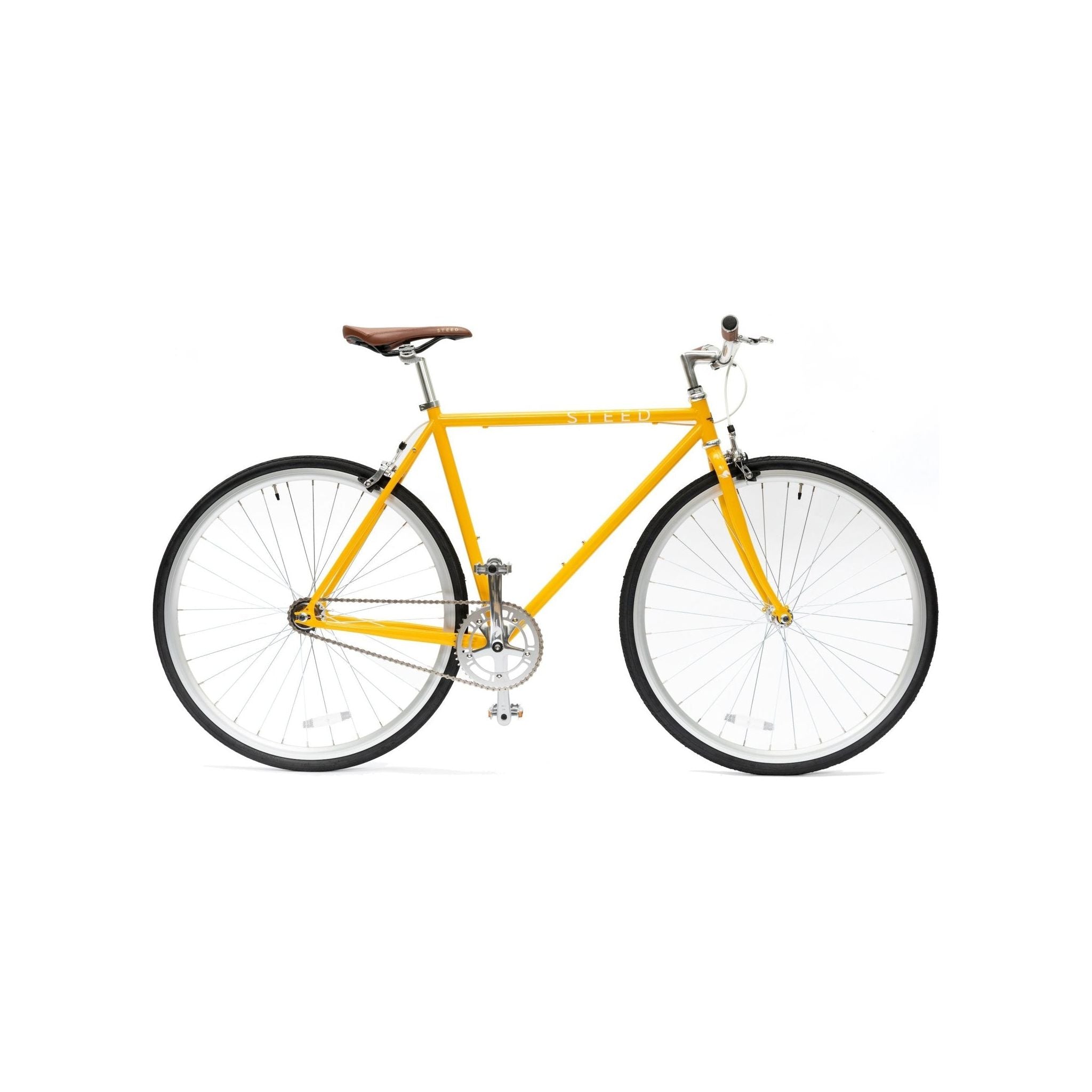 THOROUGHBRED | Saffron Yellow Bicycles Steed Bikes