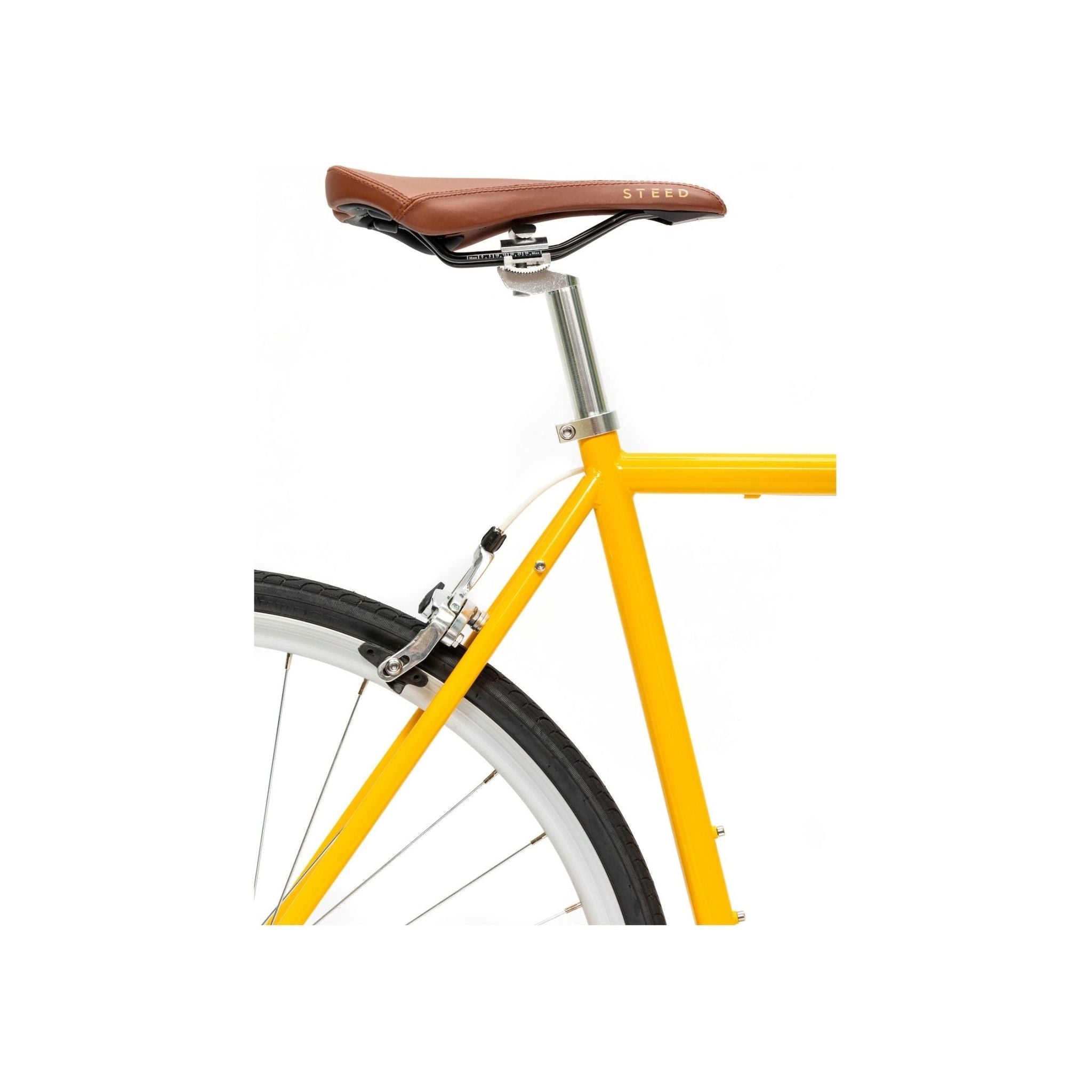 THOROUGHBRED | Saffron Yellow Bicycles Steed Bikes