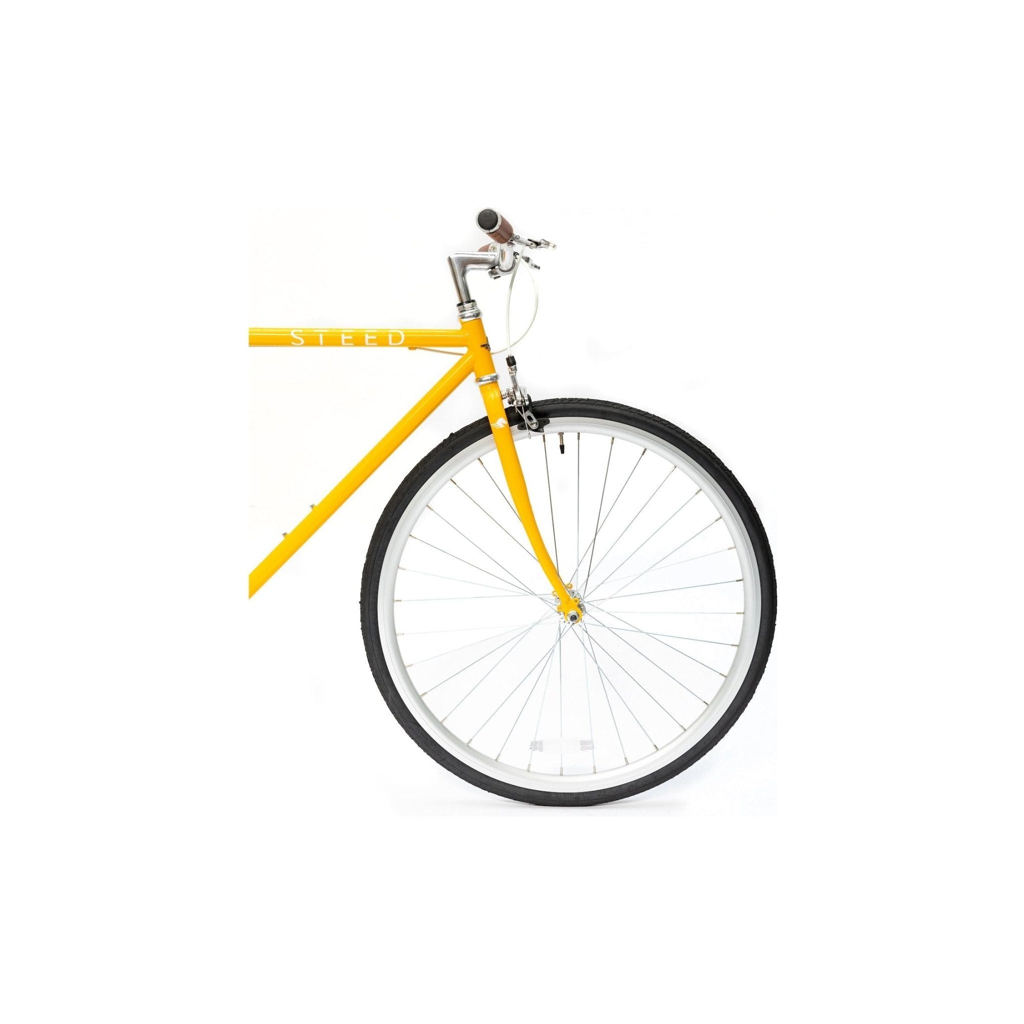 THOROUGHBRED | Saffron Yellow Bicycles Steed Bikes