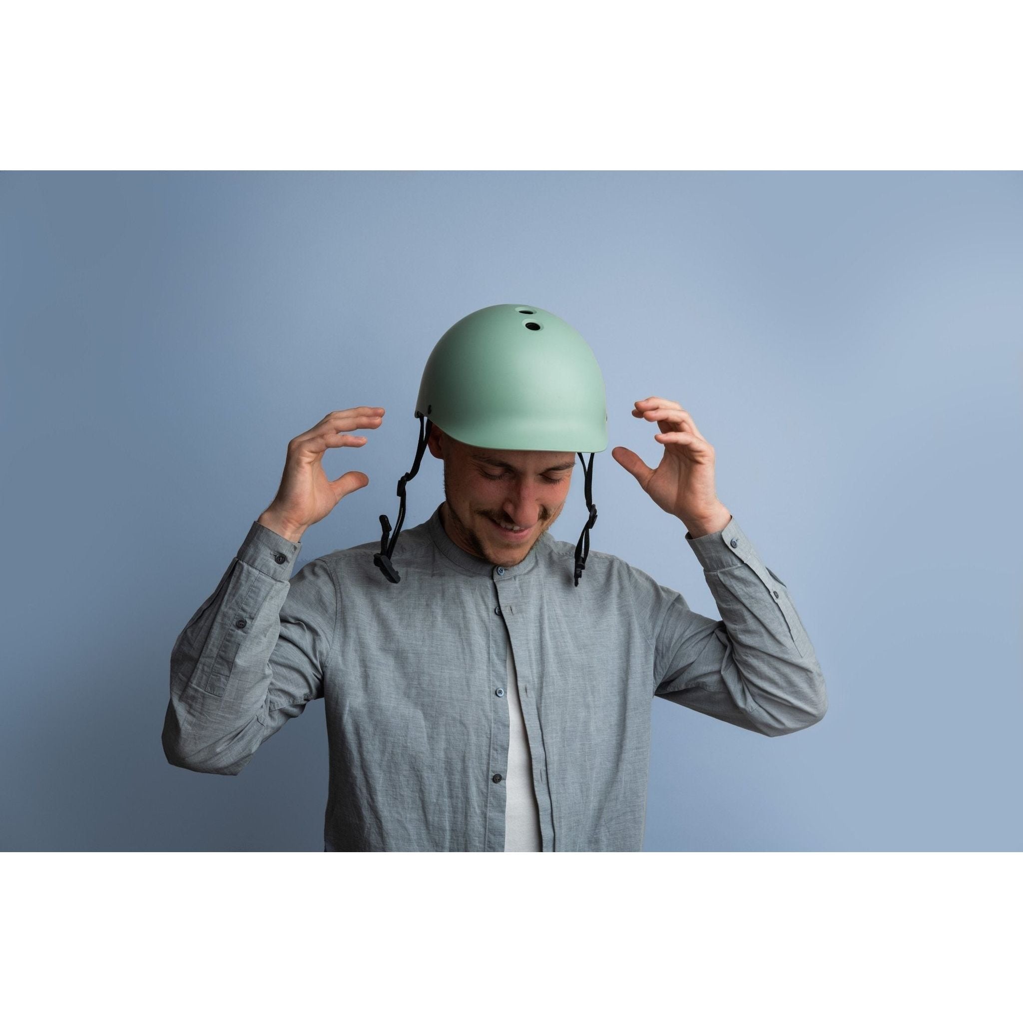 Dashel Cycle Helmet - Sage Green Helmet Steed Bikes 