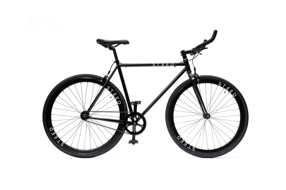 
                  
                    Load image into Gallery viewer, STALLION | Midnight Black Bicycles Steed Bikes 
                  
                