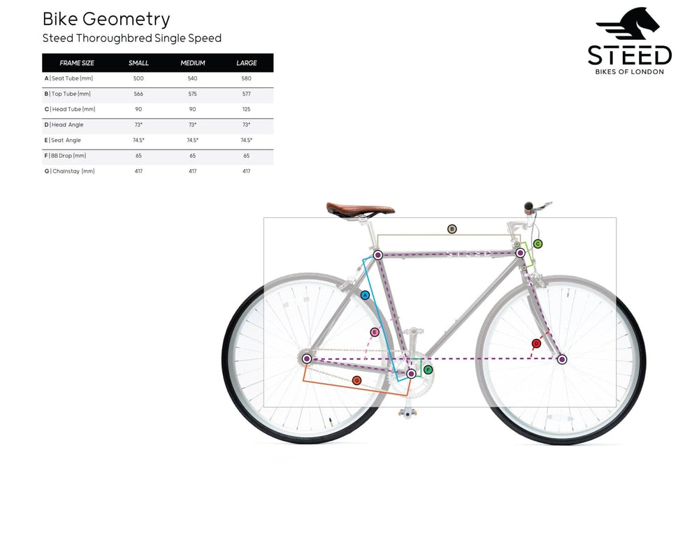 
                  
                    Load image into Gallery viewer, THOROUGHBRED | Atlantic Blue Single Speed Bike Bicycles Steed Bikes 
                  
                
