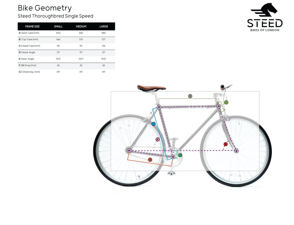 
                  
                    Load image into Gallery viewer, THOROUGHBRED | Onyx Black Single Speed Bike Bicycles Steed Bikes 
                  
                